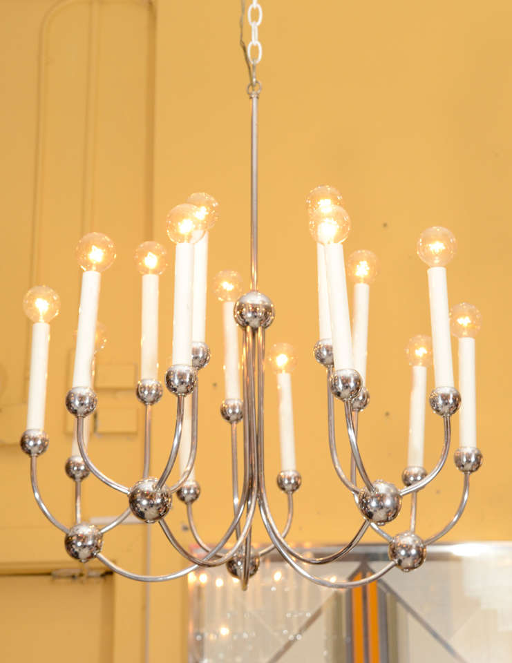Lightolier Candelabra Chandelier