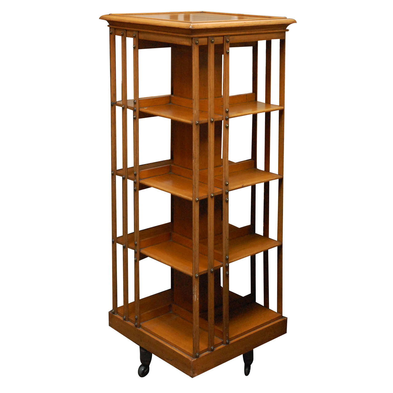 English Revolving Bookstand, Circa 1880 at 1stdibs