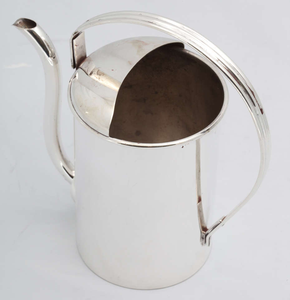 Art Deco Large Cartier Sterling Silver Watering Can