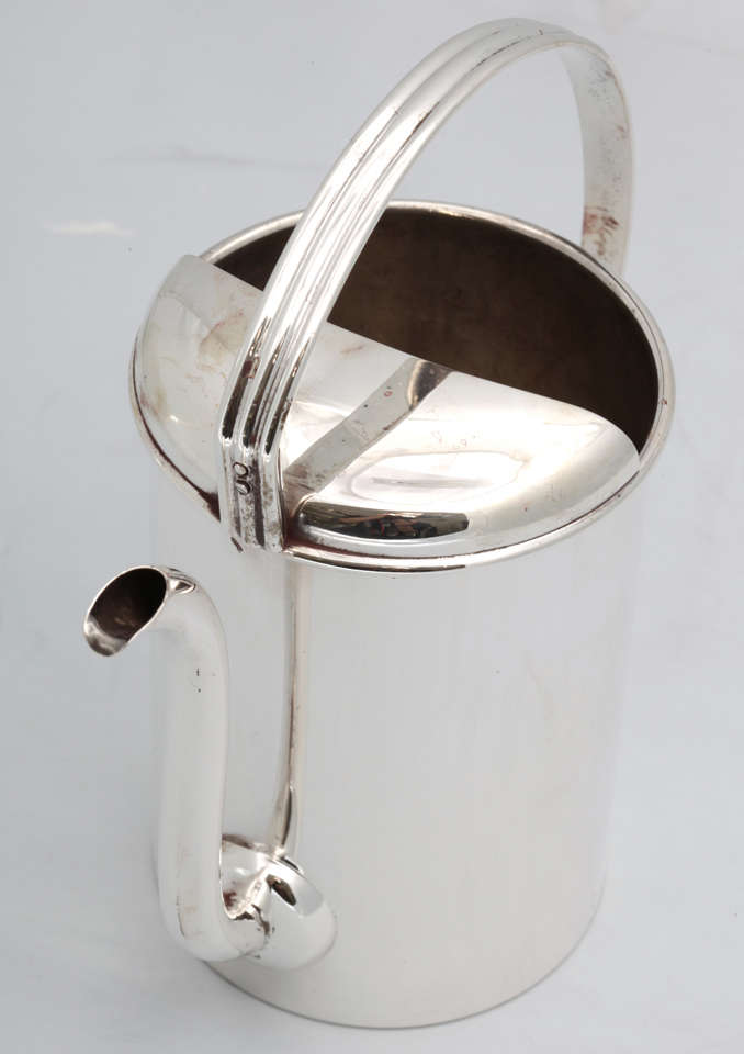 American Large Cartier Sterling Silver Watering Can