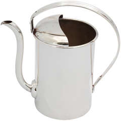 Vintage Large Cartier Sterling Silver Watering Can