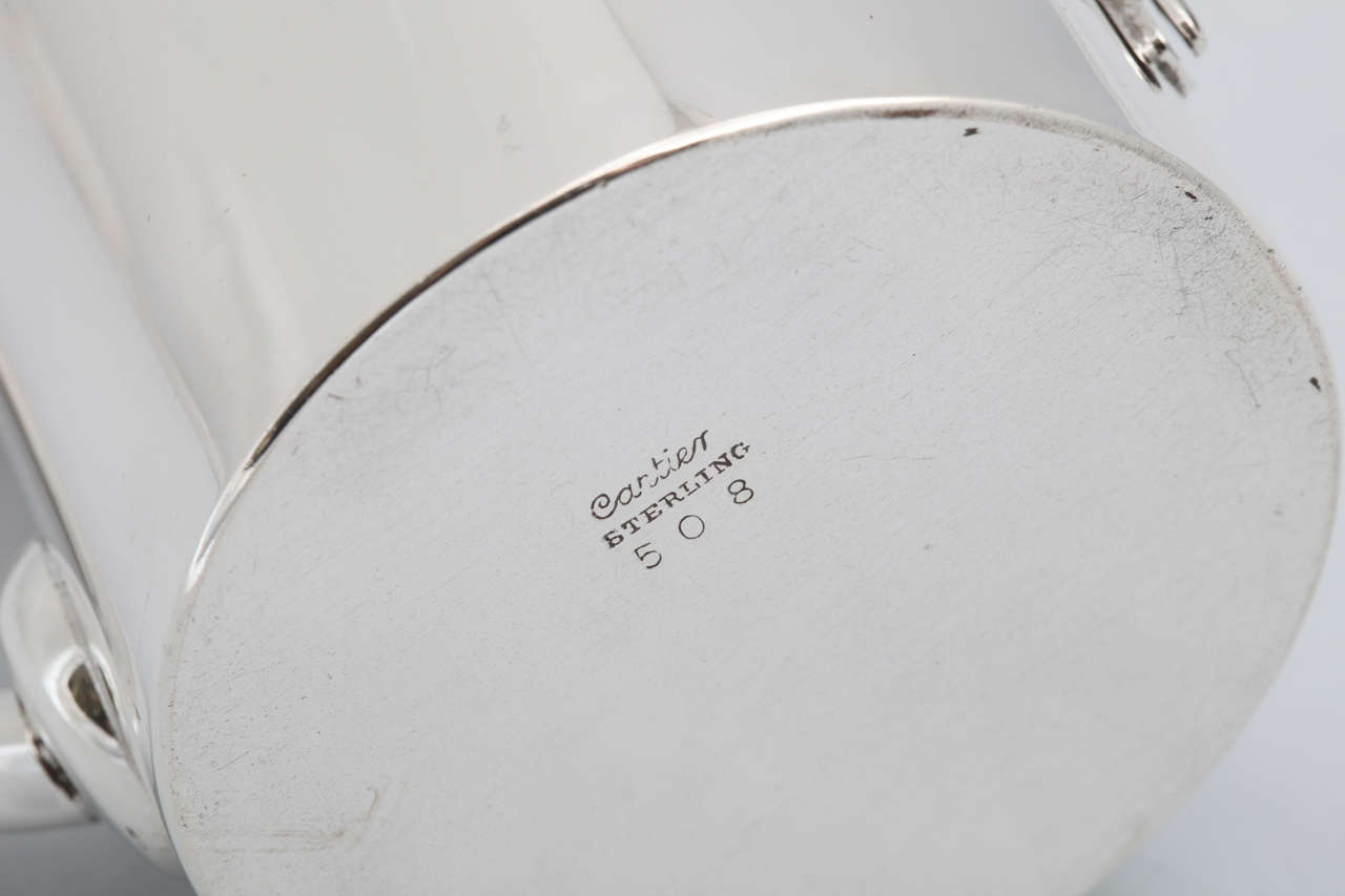 Large Cartier Sterling Silver Watering Can at 1stDibs