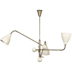 1950's Rare and Highly Collectable Original Arredoluce Chandelier