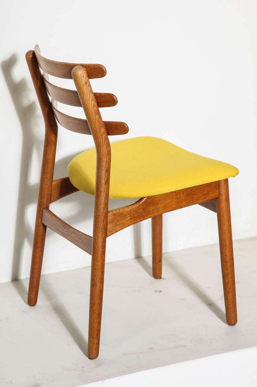 Poul Volther Ladder Back Dining Chairs In Excellent Condition In New York, NY