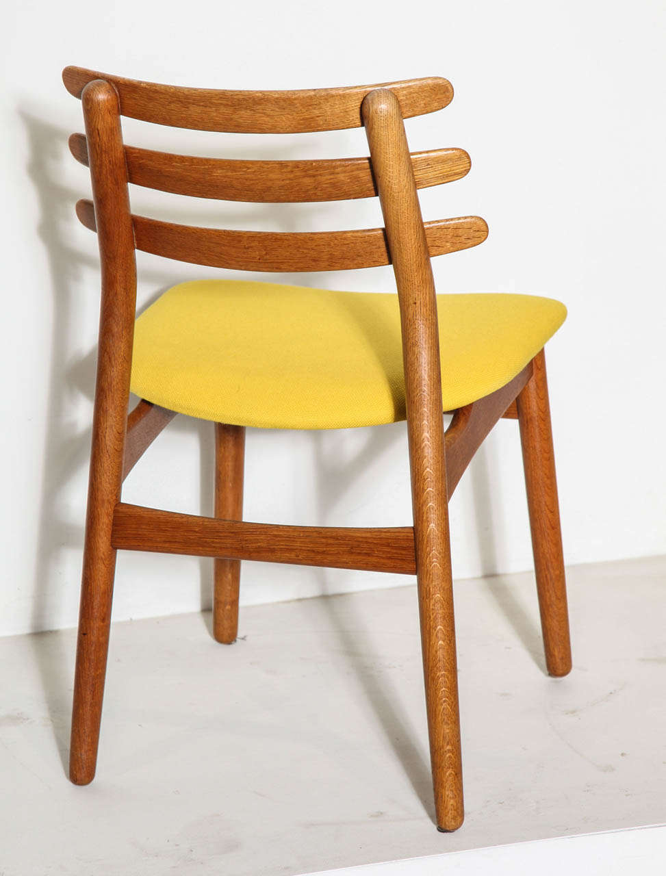 Mid-20th Century Poul Volther Ladder Back Dining Chairs