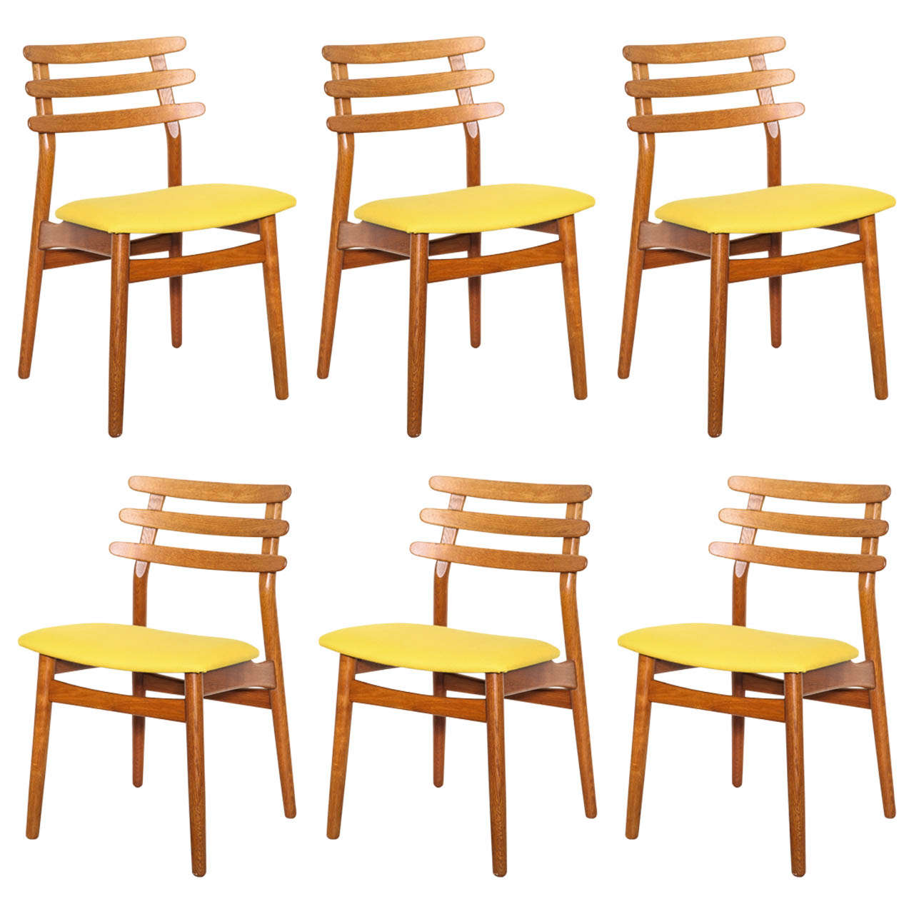 Poul Volther Ladder Back Dining Chairs