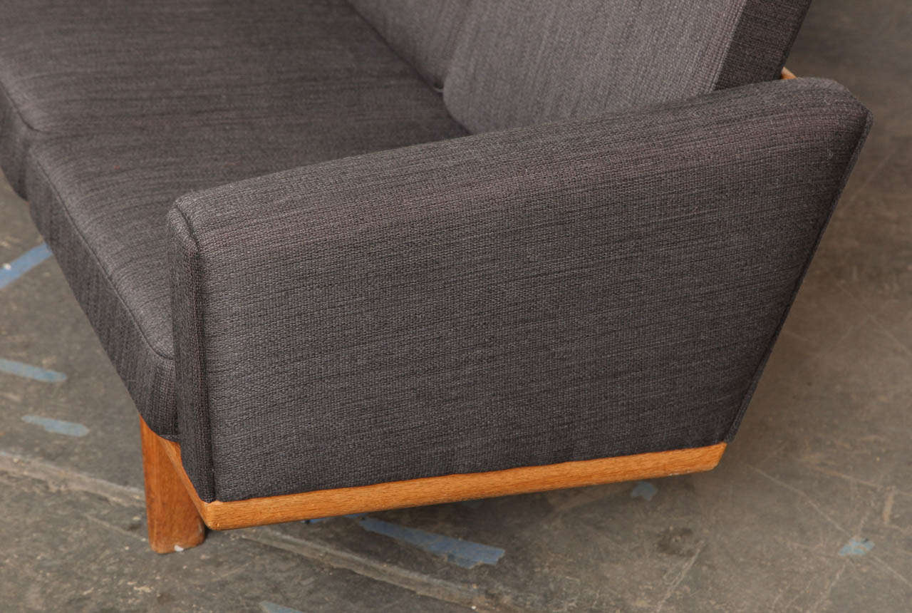 GE-234/4 Oak 4-Seater Sofa by Hans Wegner 4