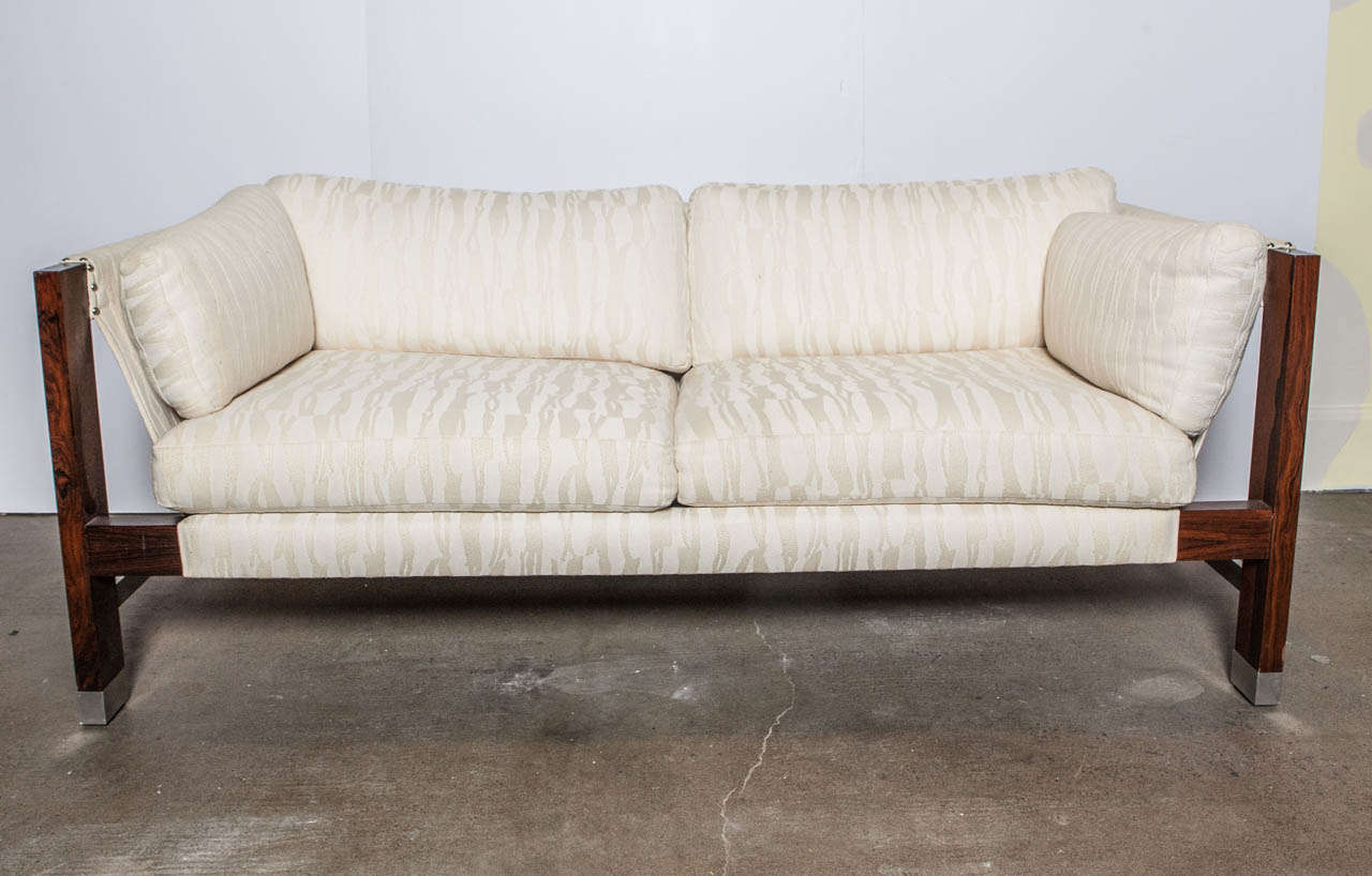 Milo Baughman for Founders sling sofa.