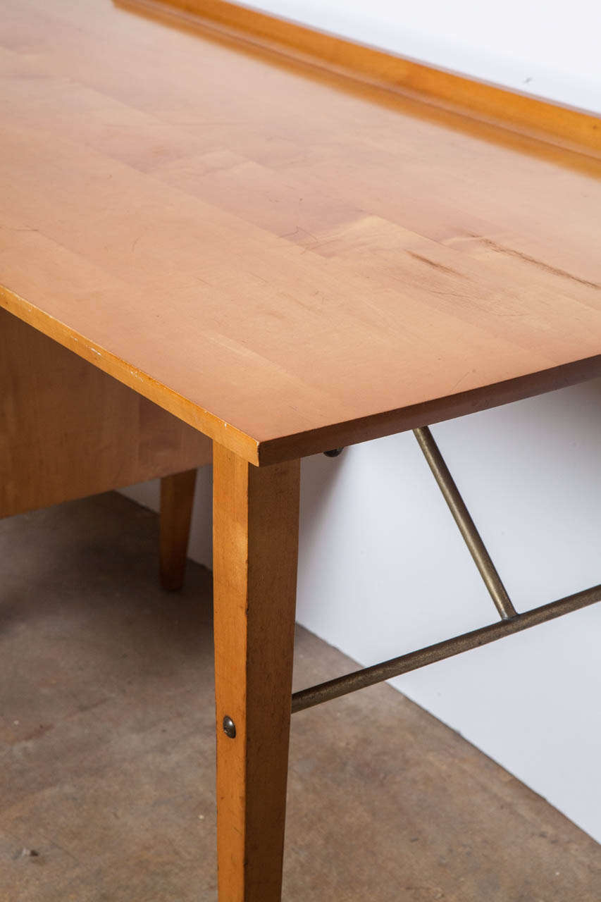 Mid-Century Modern 1950's Milo Baughman Desk For Sale