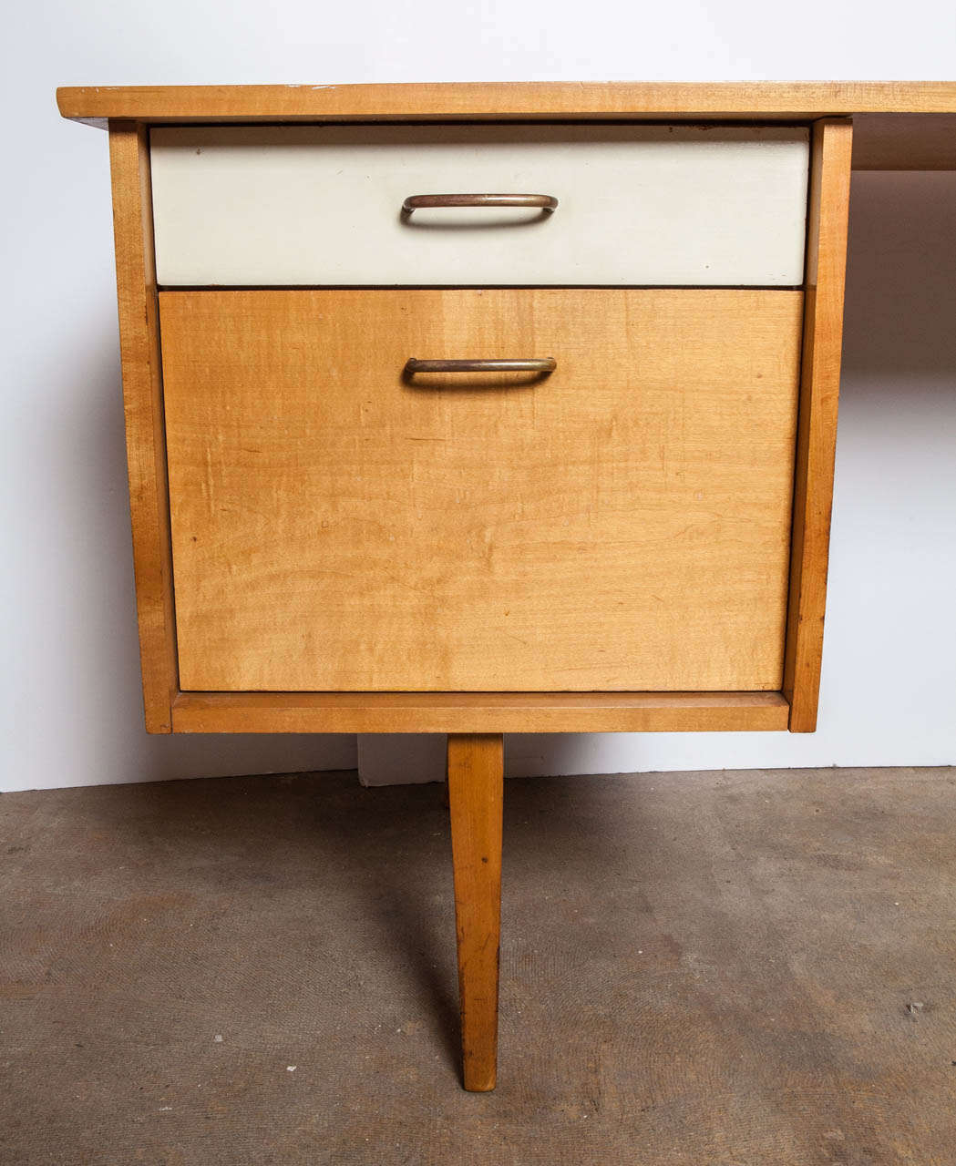 American 1950's Milo Baughman Desk For Sale