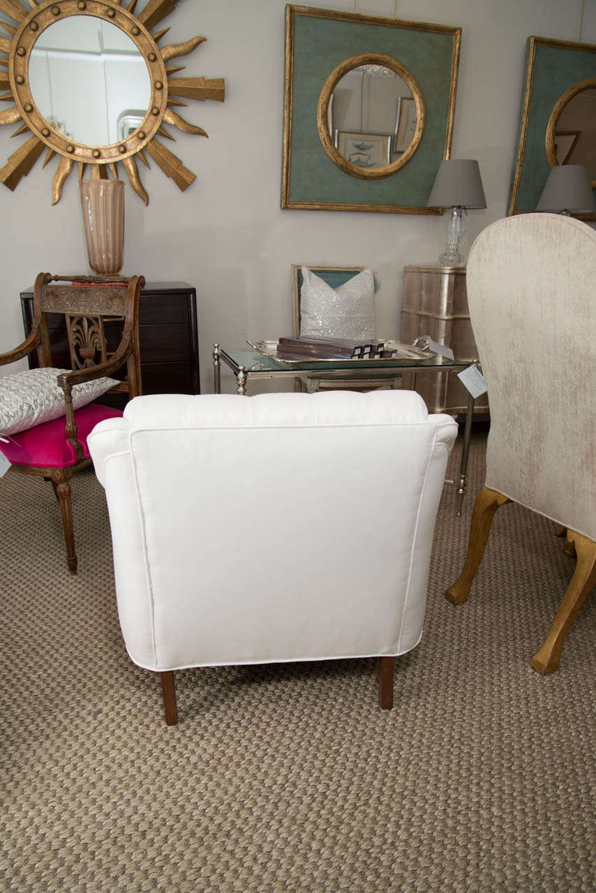 20th Century A  Pair of Hollywood Regency Style Club Chairs