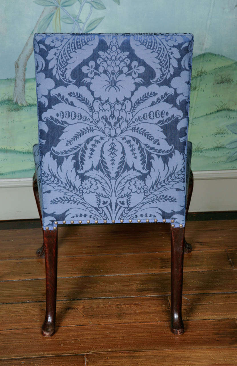 George II Upholstered & Carved Side Chair 1