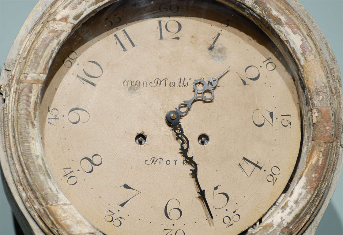 Swedish 19th Century Quartzed Mora Clock 1