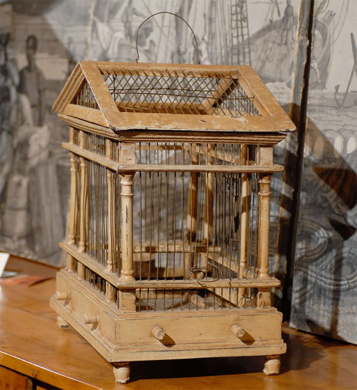 19th Century Birdcage in the Form of a Classical Temple 2