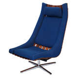 A 1960's Lounge Chair sgd Georg Eknes Metallindustri