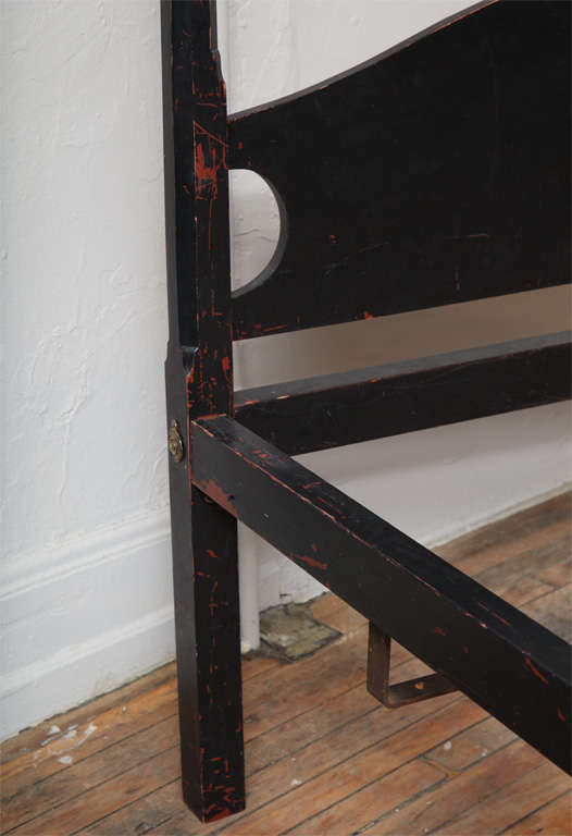 Black Canopy Bed 1