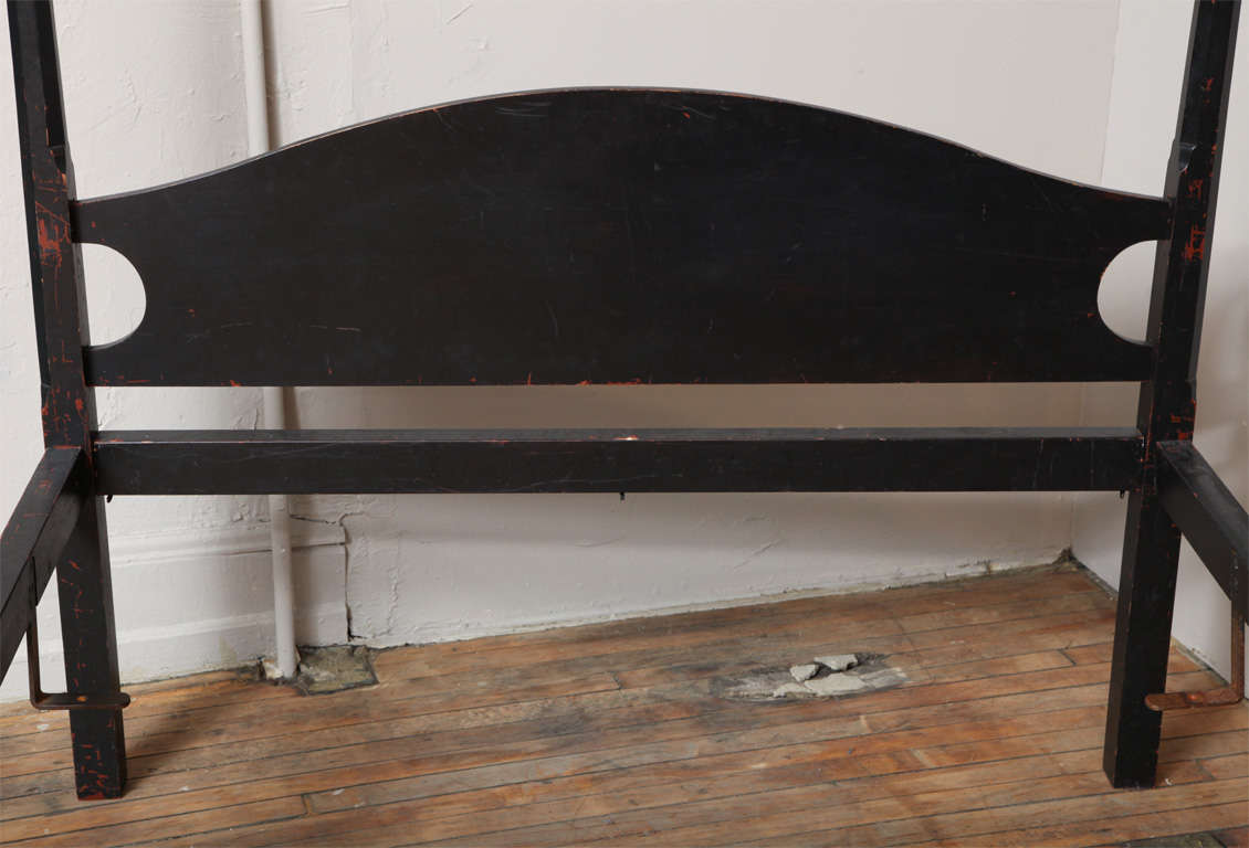 Black Canopy Bed 3