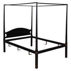 Black Canopy Bed