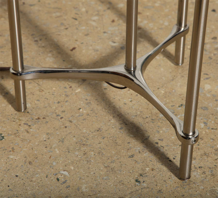Mid-20th Century Laurel Lamp Table combination