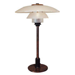 Poul Henningsen 3/4 Table Lamp , Denmark 1930