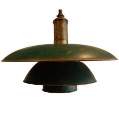 Poul Henningsen 4/3 Ceiling Pendant , Denmark 1930