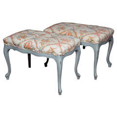Pair of Swedish Provincial Style Benches 1