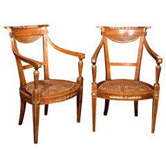 Pair of Empire Style Armchairs