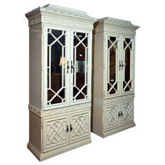 Pair of Chinoiserie Style Cabinets