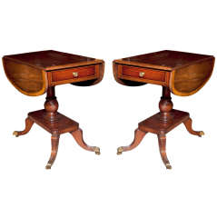 Pair of Mahogany Pembroke Tables