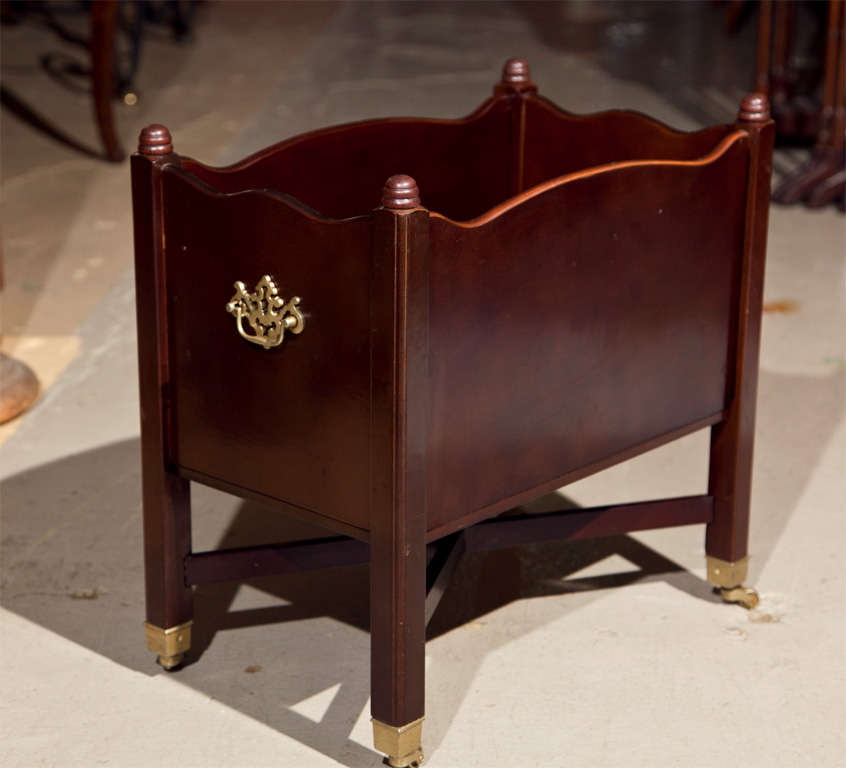 ethan allen magazine rack