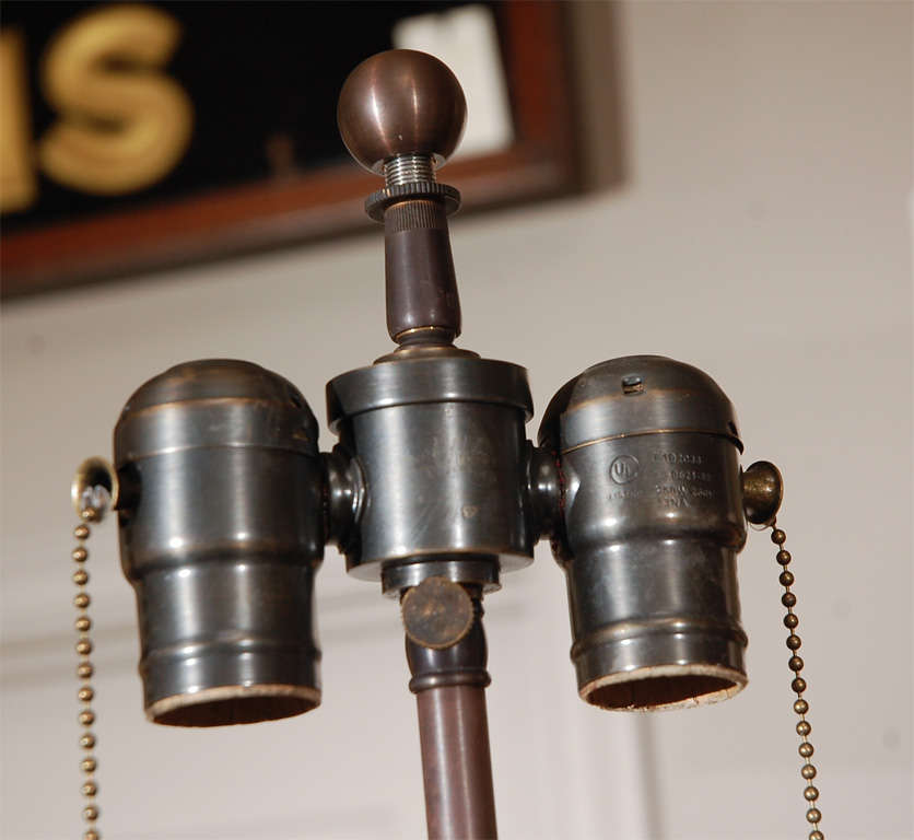 Belgian Table-Floor Lamp, Circa 1900