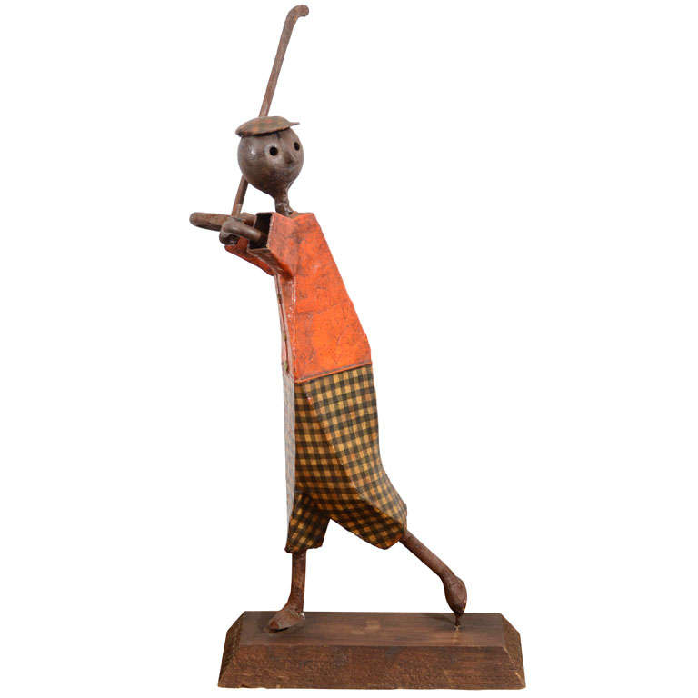 Golfer Sculpture by Manuel Felguerez