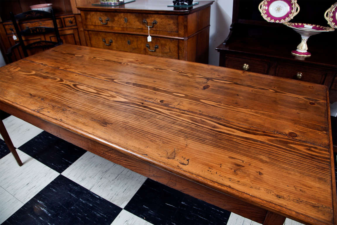 French Pine Farm Table 1