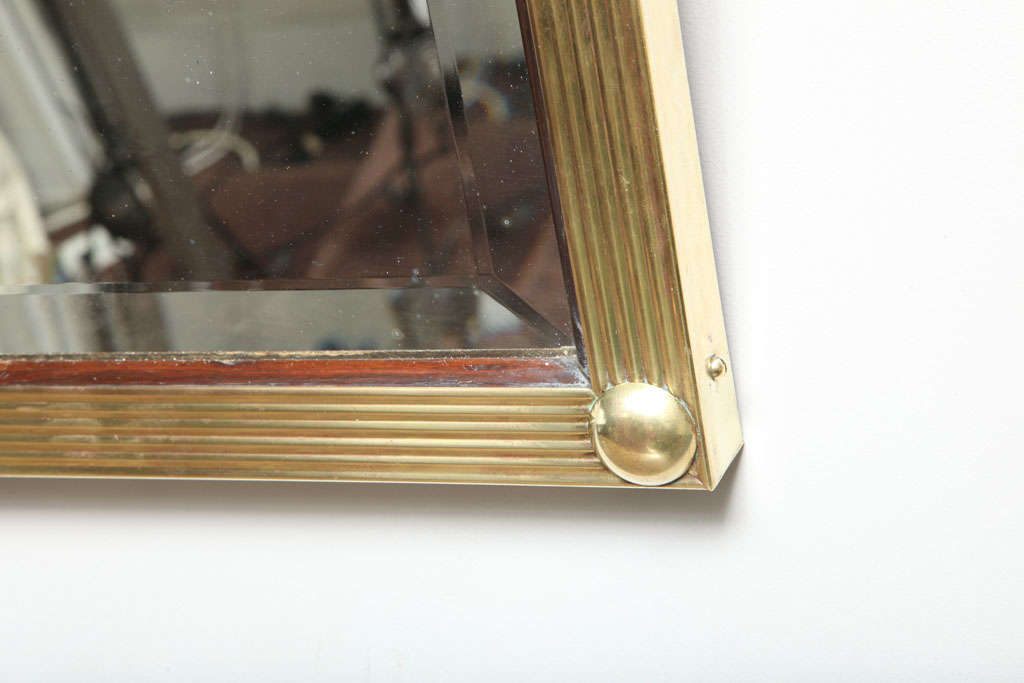Aesthetic Movement  Wall Mirror Aesthetic Style cantilever brass England 1880's