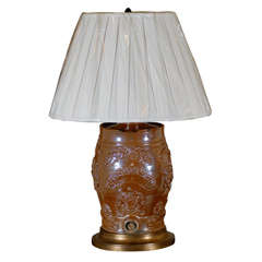 Antique Barrel Lamp