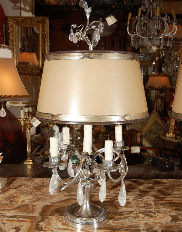Pair of 19th c. French Lamps signed Gaganneau Paris