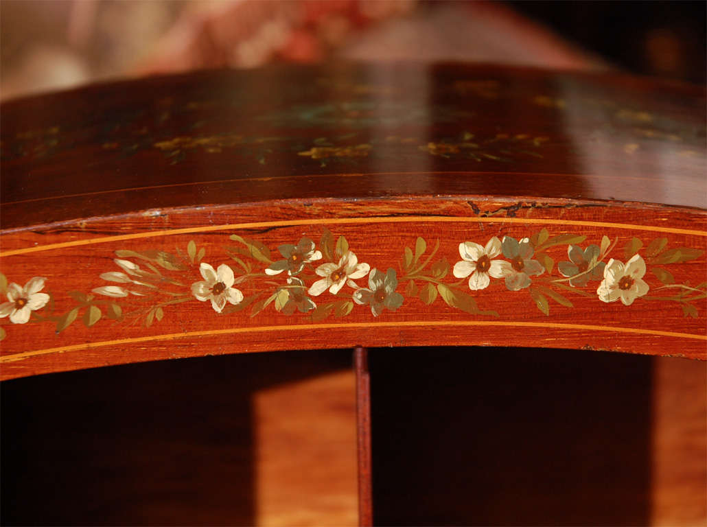 Wood 19th Century English Satinwood Writing Desk