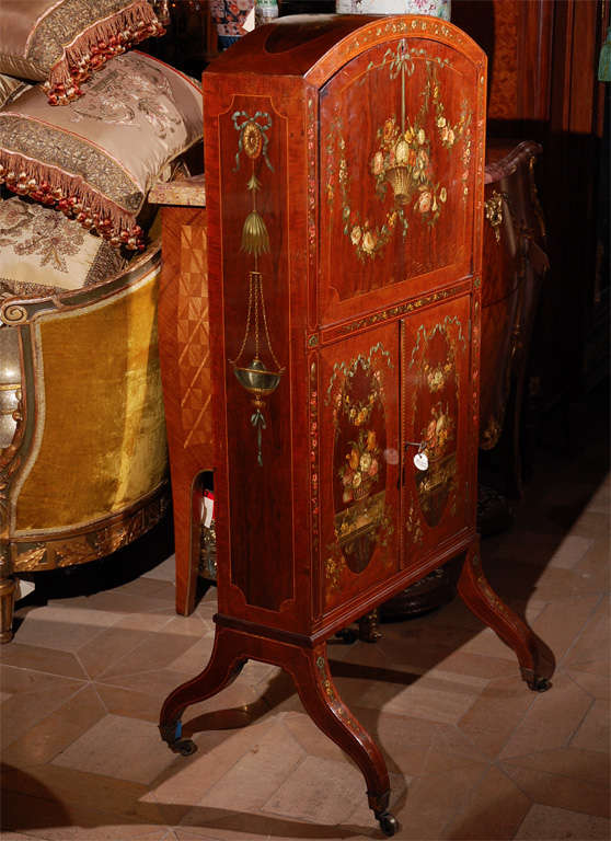 19th Century English Satinwood Writing Desk 4