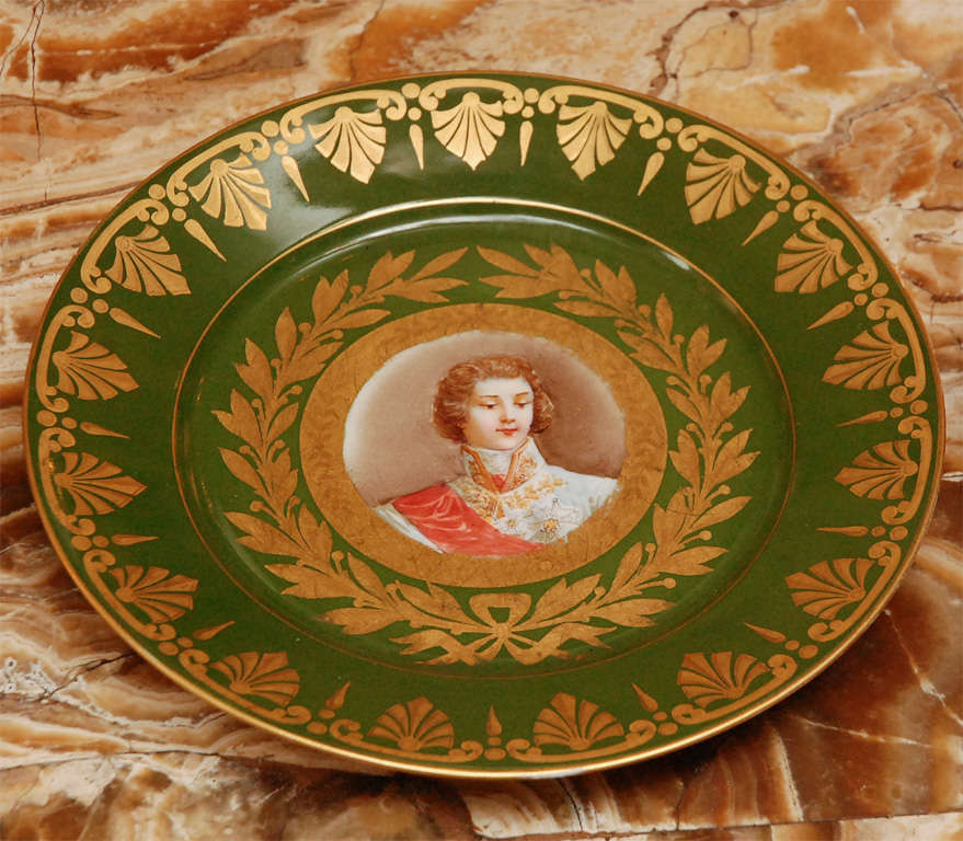 19th Century French Sevres Plates In Excellent Condition In Los Angeles, CA