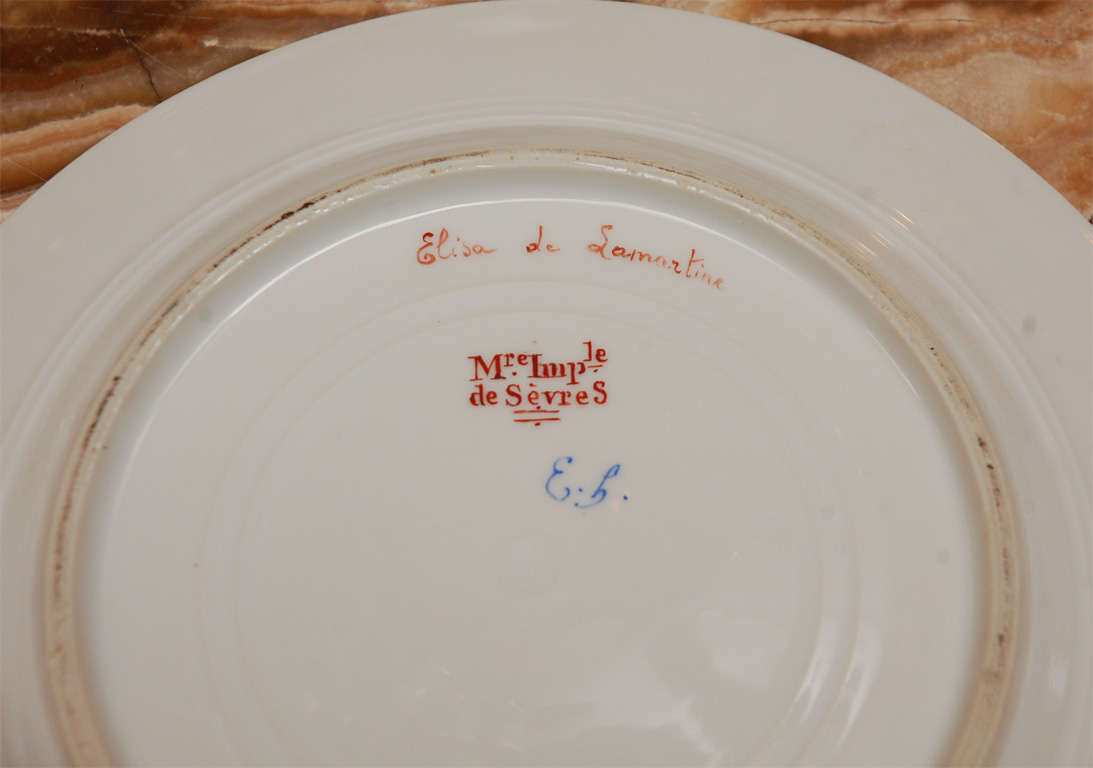 19th Century French Sevres Plates 2