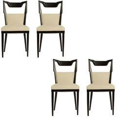 Set Of Four Paolo Buffa Dining Chairs, 1950