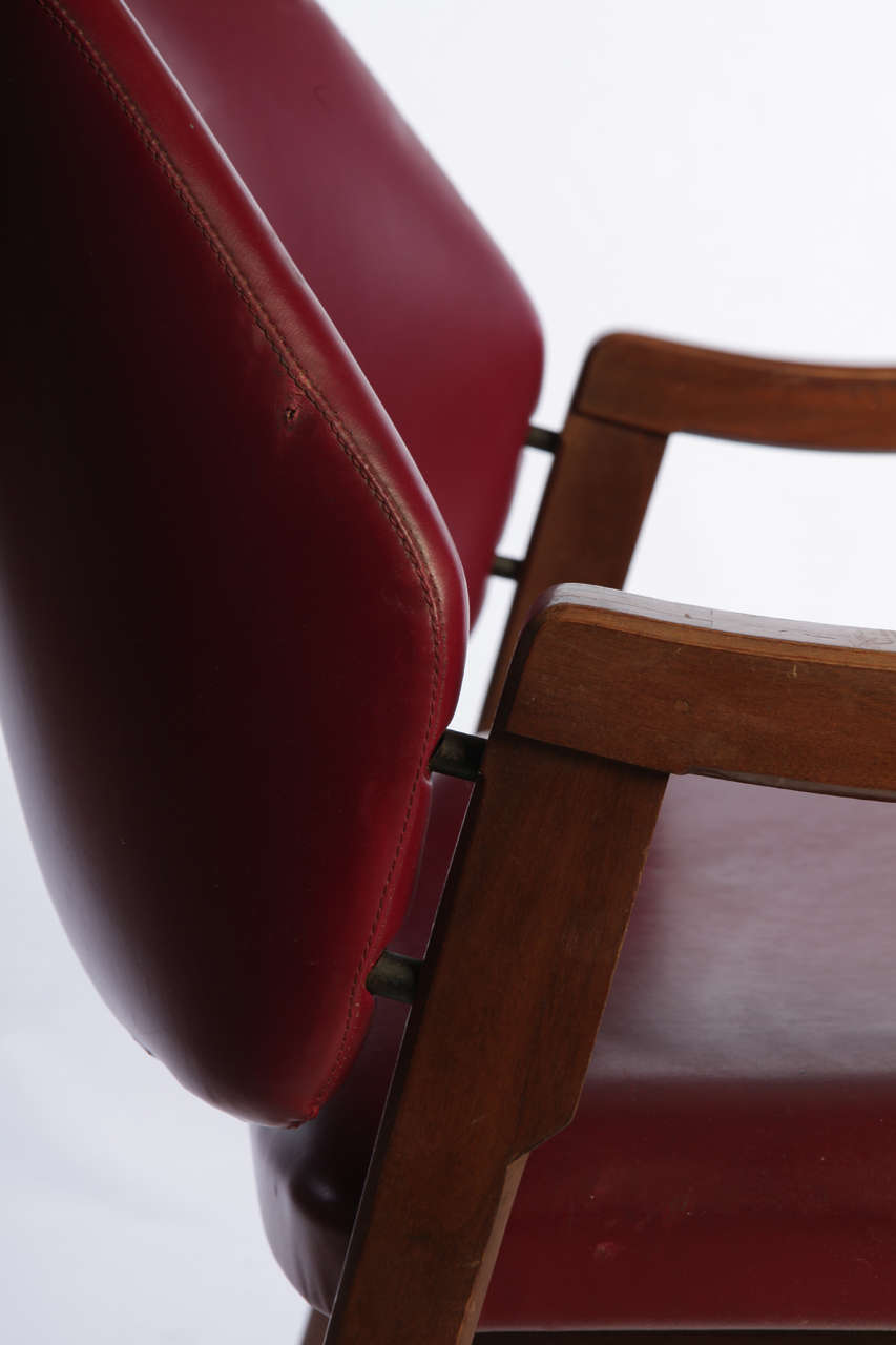 Walnut Set Of 8 Ico Parisi 