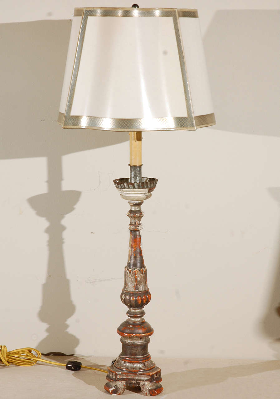 antique Italian lamp