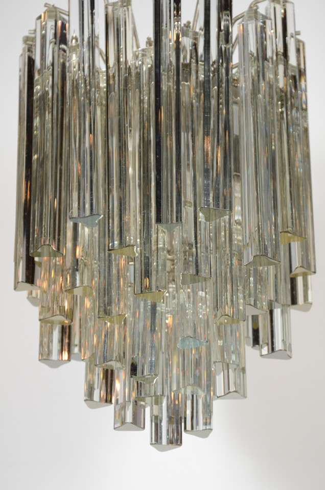 American Spectacular Cascading Crystal Chandelier by Camer