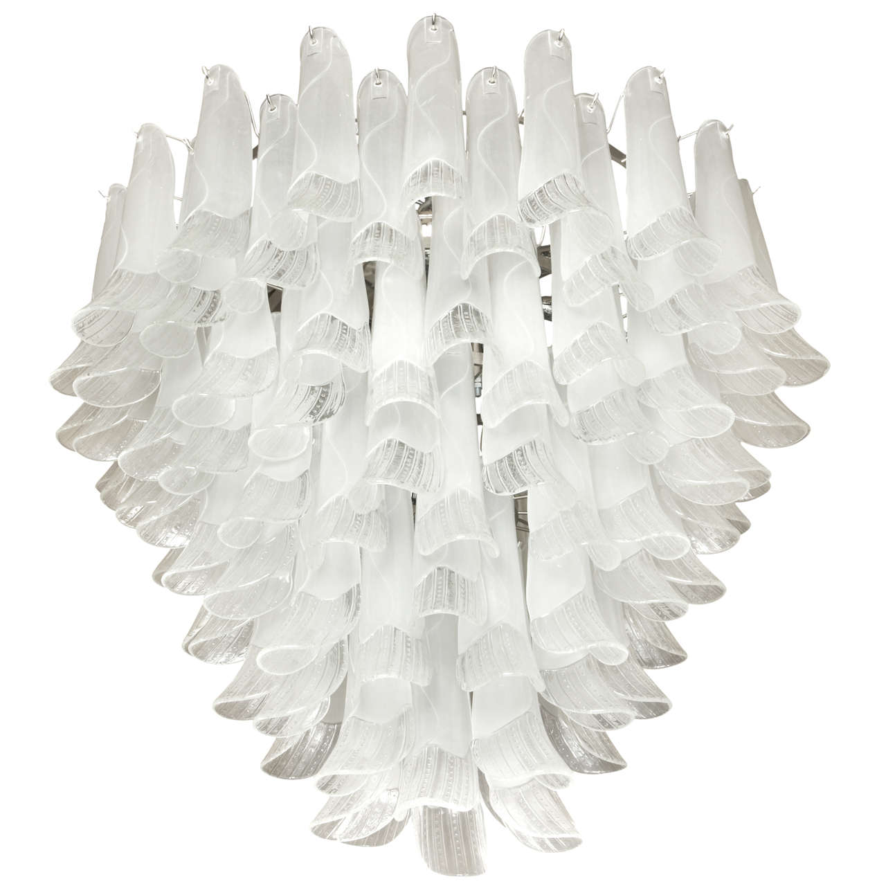 1960s Murano Glass Chandelier