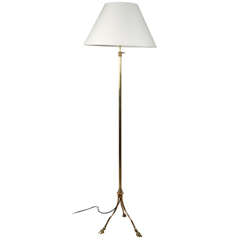 Bronze 1940s Floor Lamp