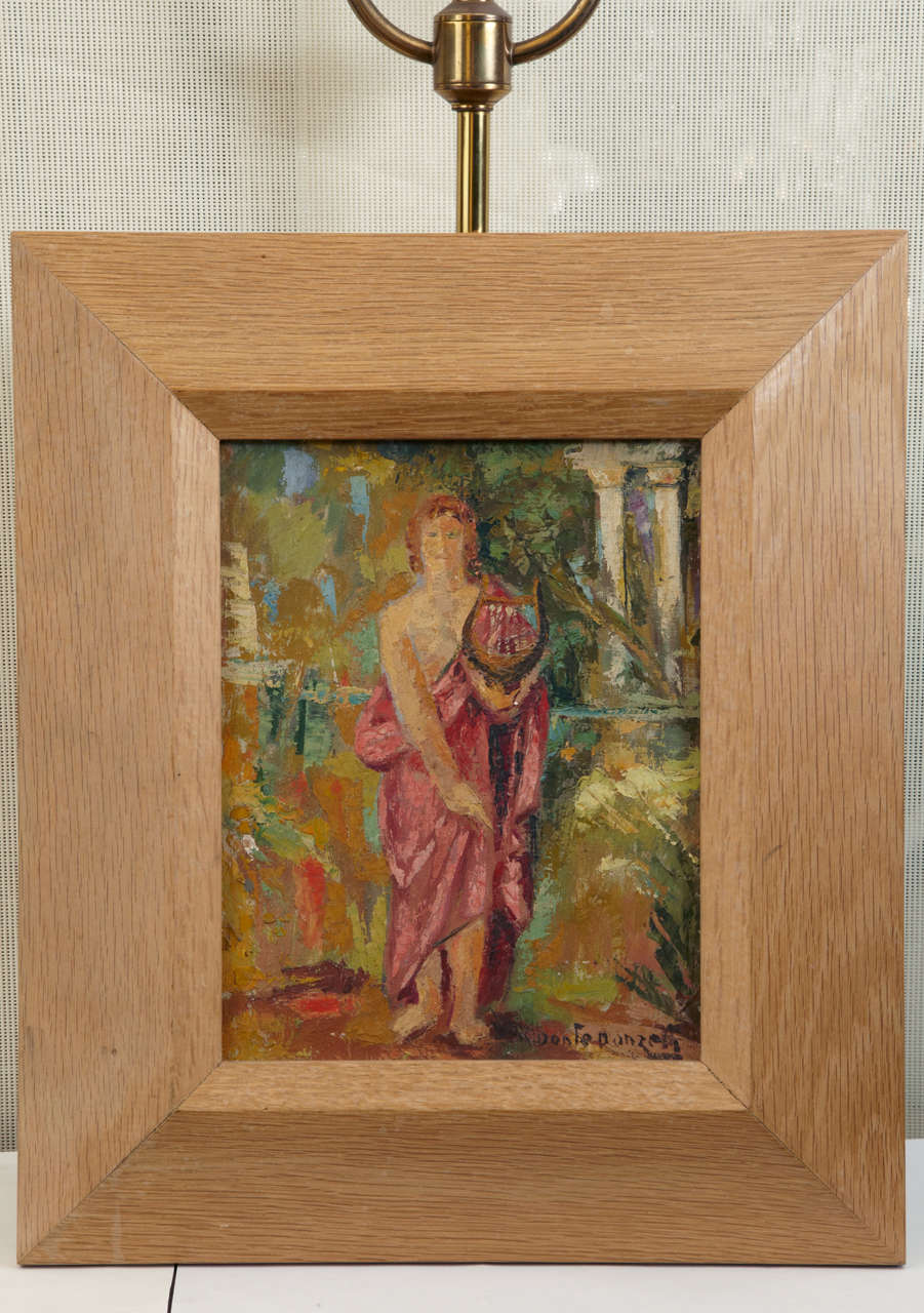 Pintura de principios del siglo XX de Dante Donzelli