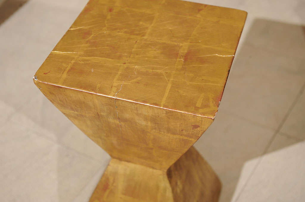 gold martini table