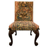 Georgian style tapestry chair