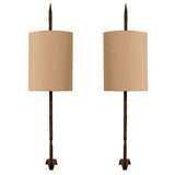 Sconce from 18th century flame forged architectural element